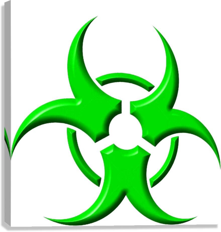 BIOHAZARD 22 Canvas Print