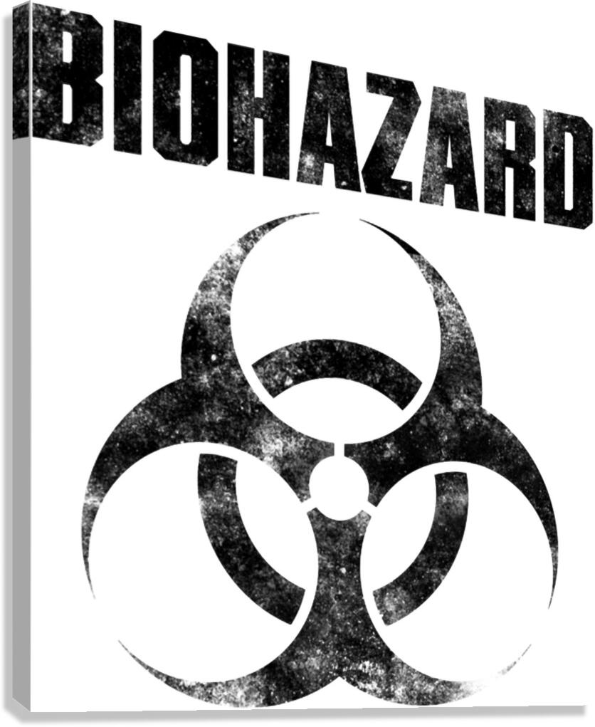BIOHAZARD 24 Canvas Print
