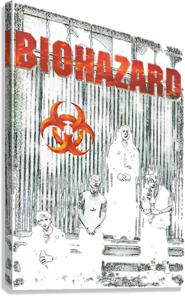 BIOHAZARD 25 Canvas Print