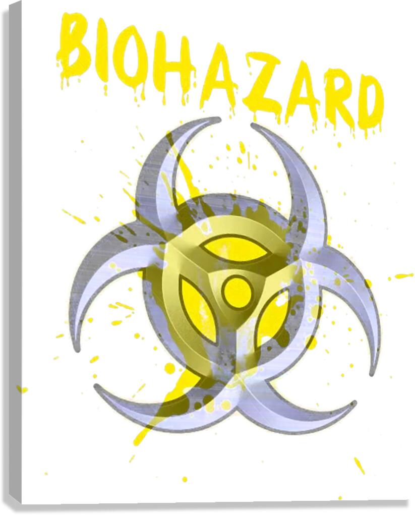 BIOHAZARD 27 Canvas Print