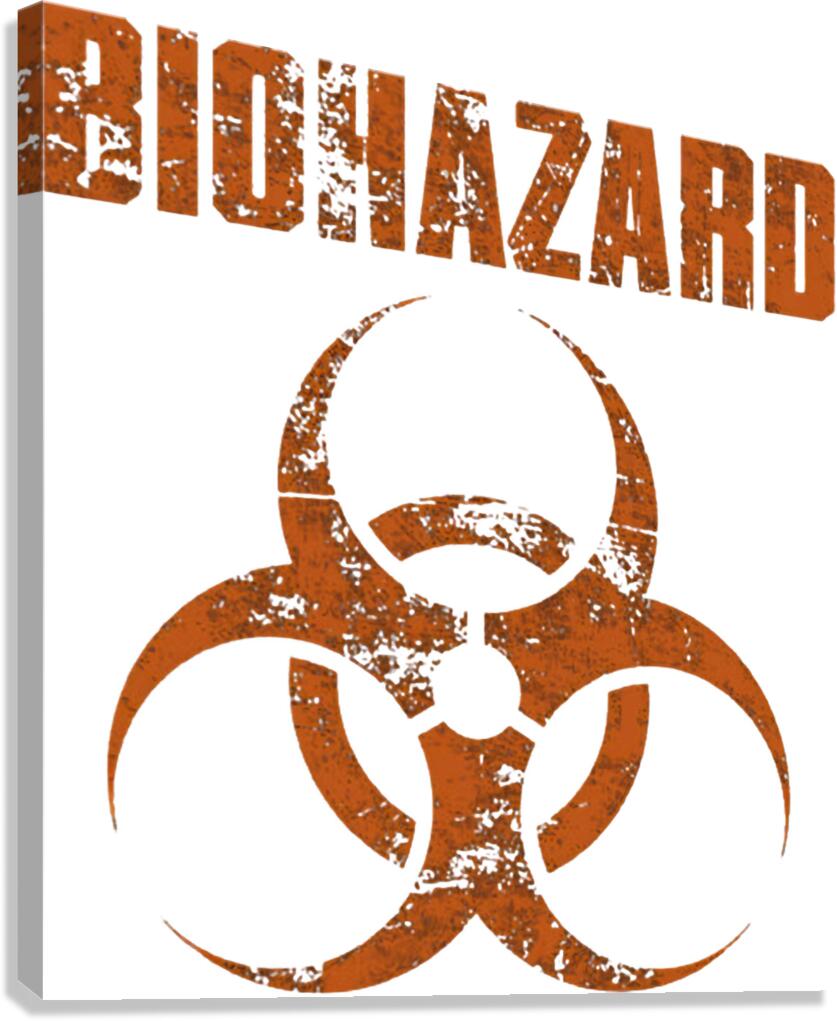 BIOHAZARD 33 Canvas Print