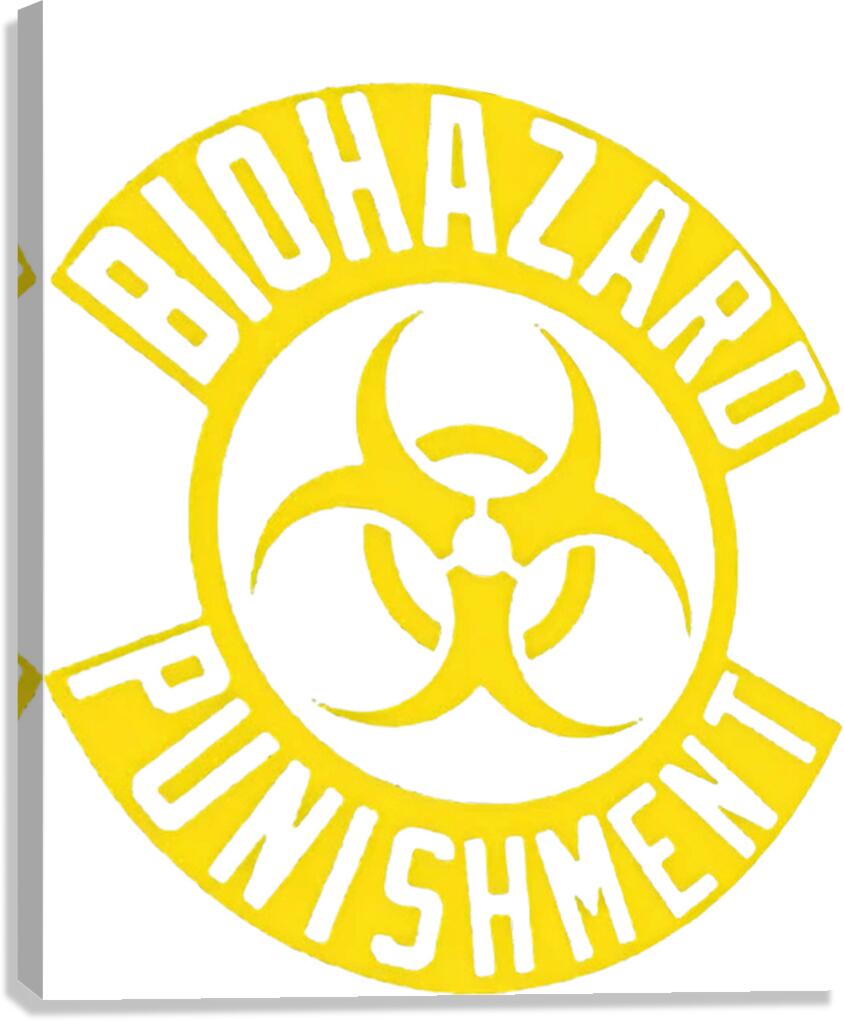 BIOHAZARD 36 Canvas Print