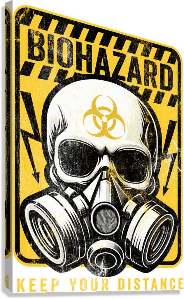 BIOHAZARD 38 Canvas Print