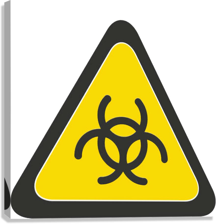BIOHAZARD 41 Canvas Print