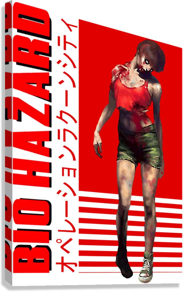 BIOHAZARD 46 Canvas Print
