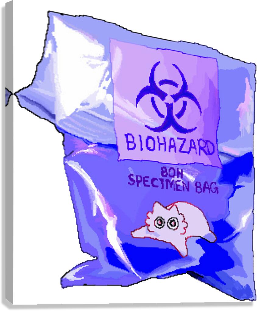 BIOHAZARD 49 Canvas Print