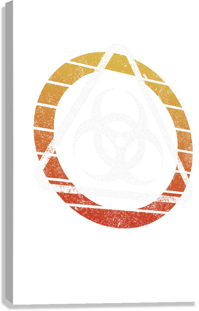 BIOHAZARD 52 Canvas Print