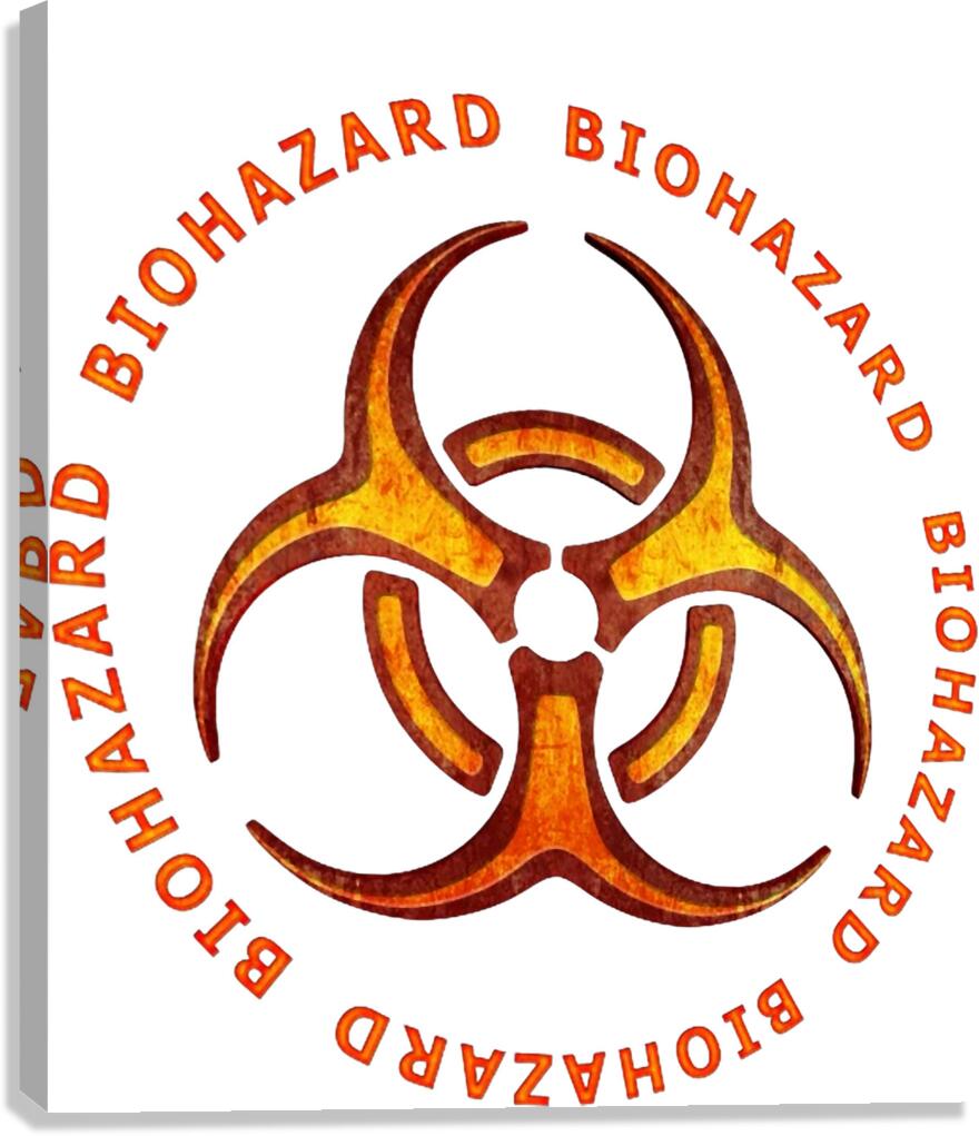 BIOHAZARD 53 Canvas Print