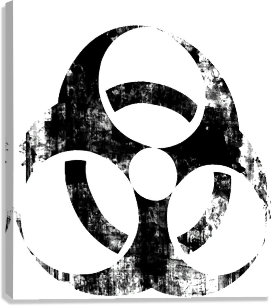 BIOHAZARD 55 Canvas Print