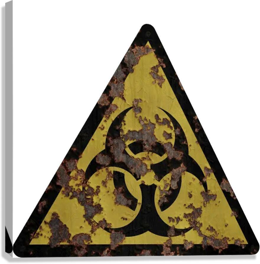 BIOHAZARD 57 Canvas Print