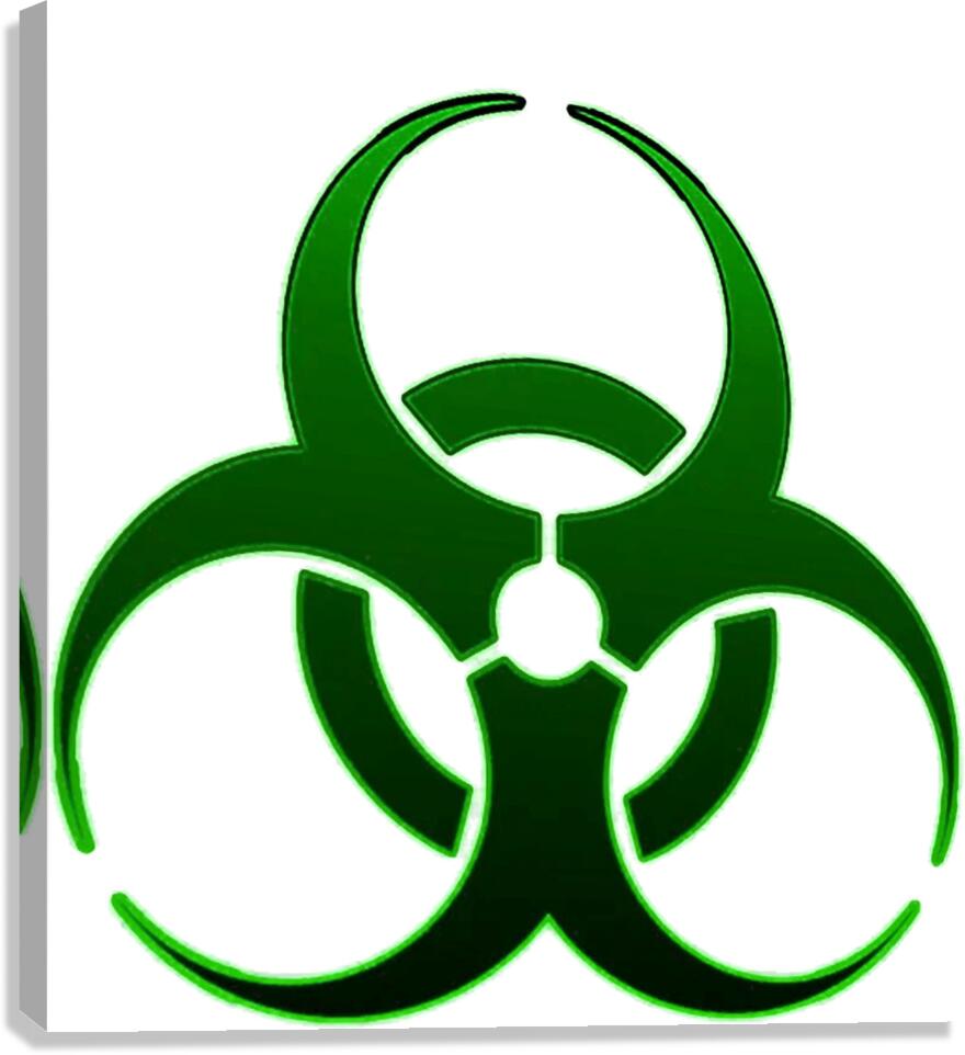 BIOHAZARD 62 Canvas Print