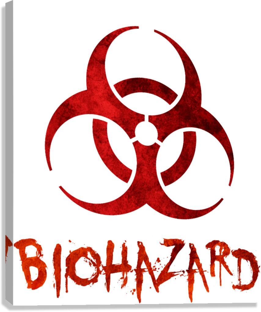 BIOHAZARD 63 Canvas Print