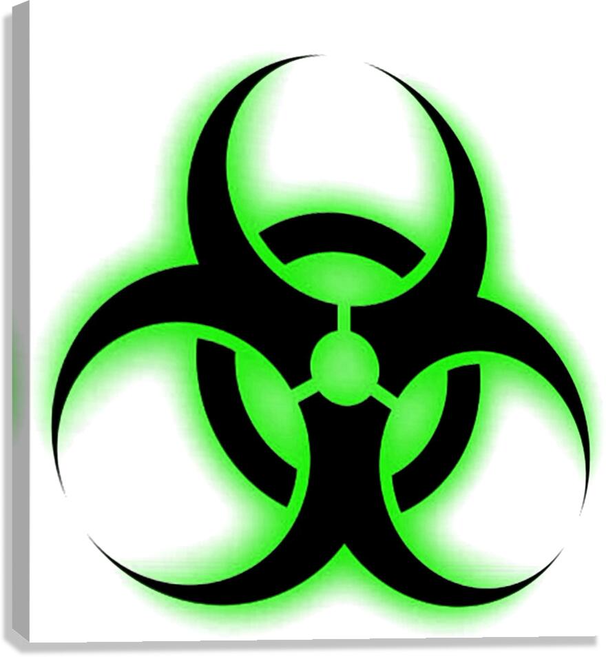 BIOHAZARD 16 Canvas Print