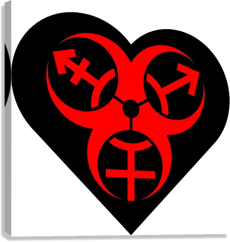 BIOHAZARD 21 Canvas Print