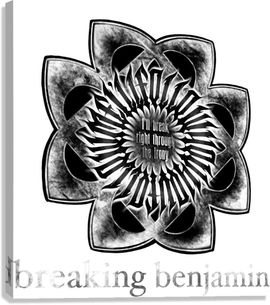 Breaking Benjamin 3 Canvas Print