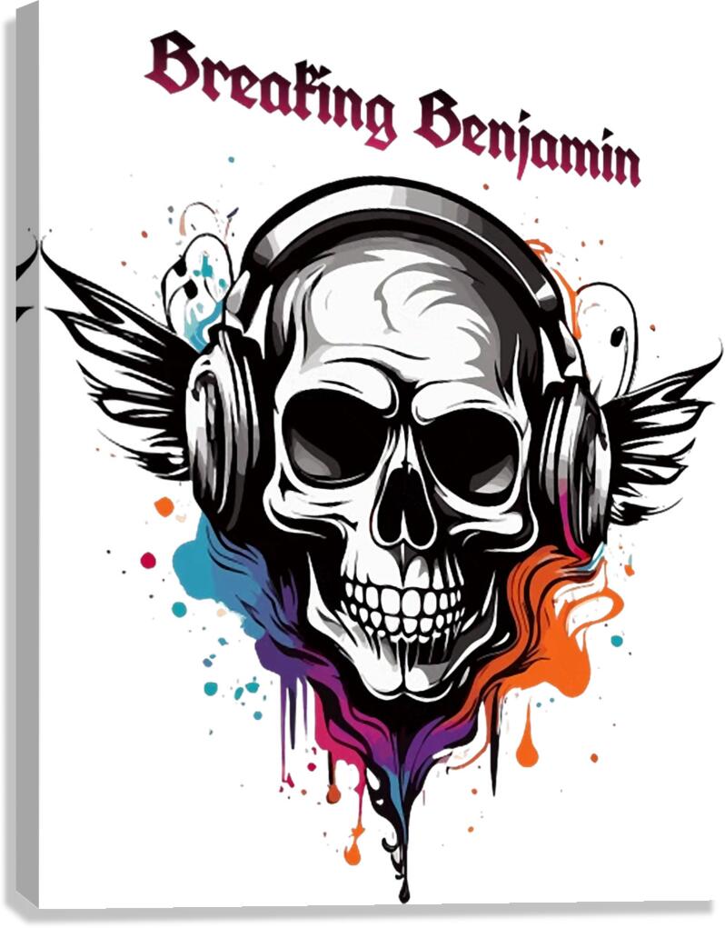 Breaking Benjamin 6 Canvas Print