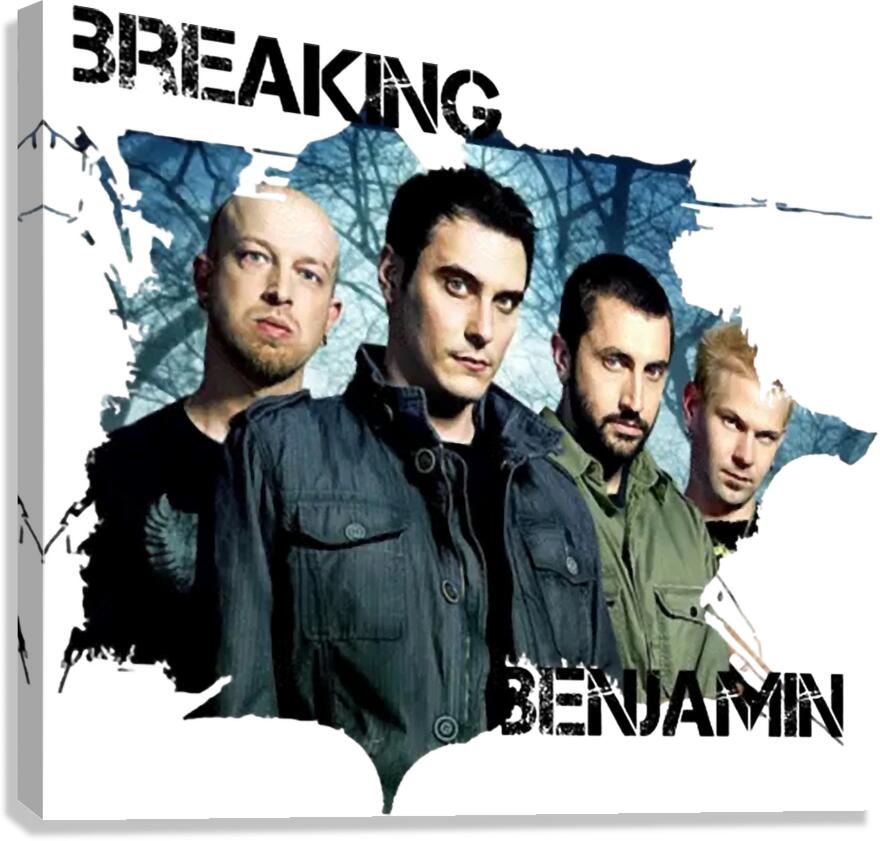 Breaking Benjamin 8 Canvas Print