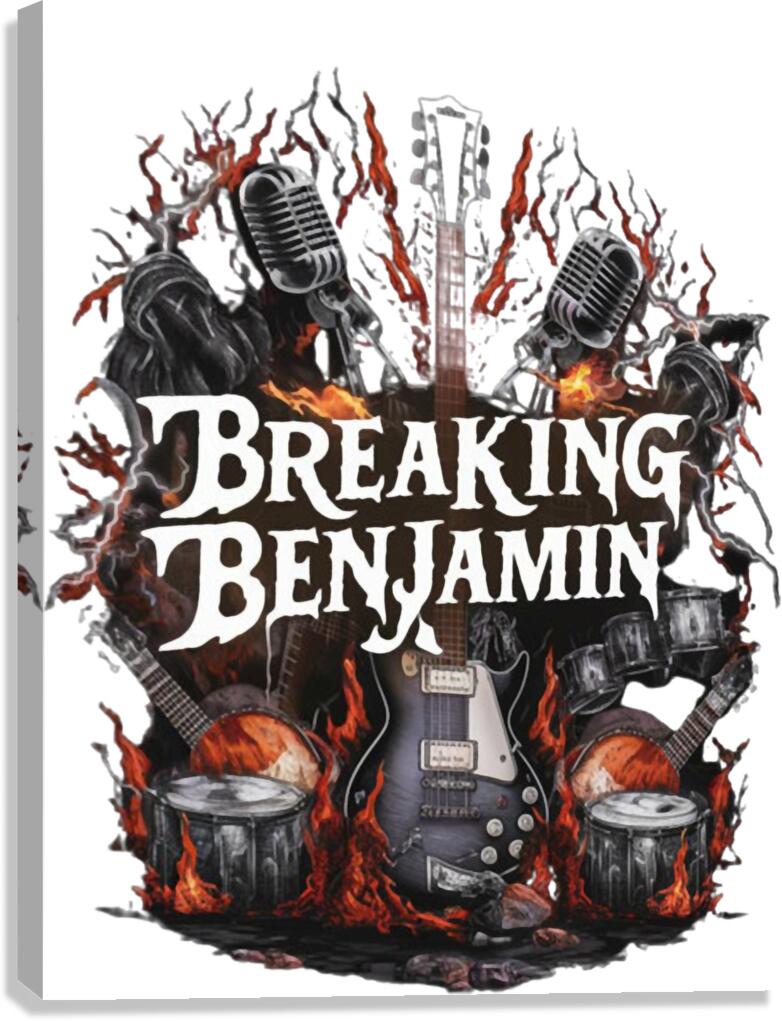 Breaking Benjamin 14 Canvas Print