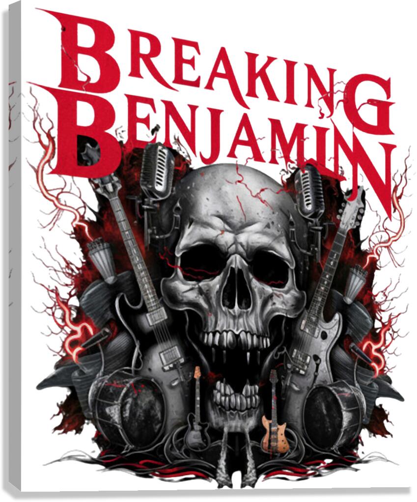 Breaking Benjamin 18 Canvas Print