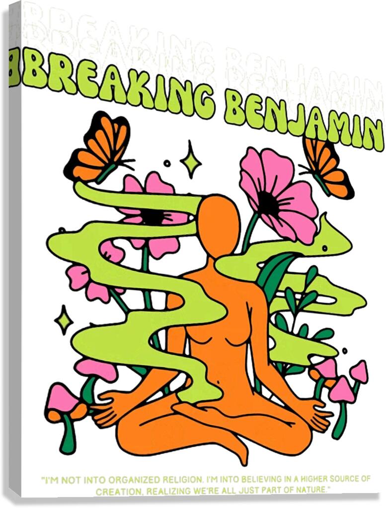 Breaking Benjamin 38 Canvas Print
