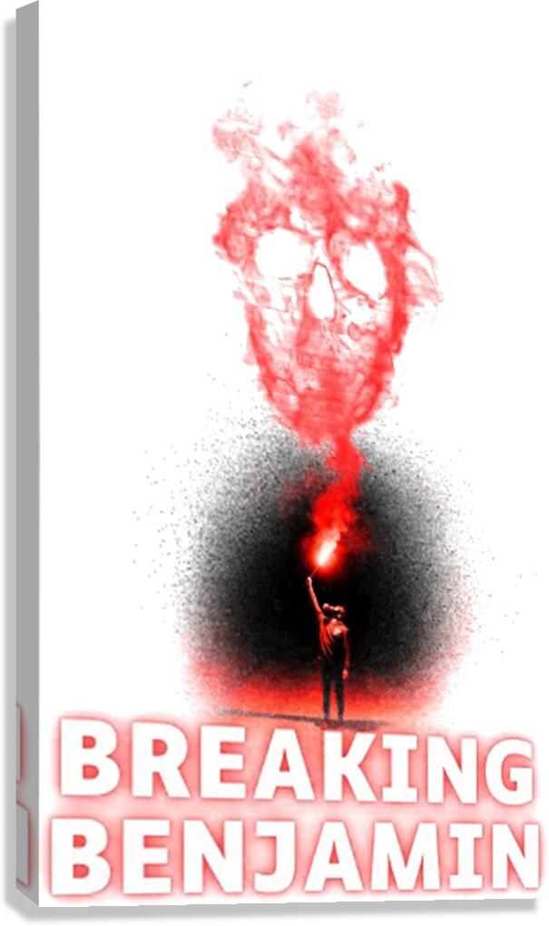 Breaking Benjamin 6 Canvas Print