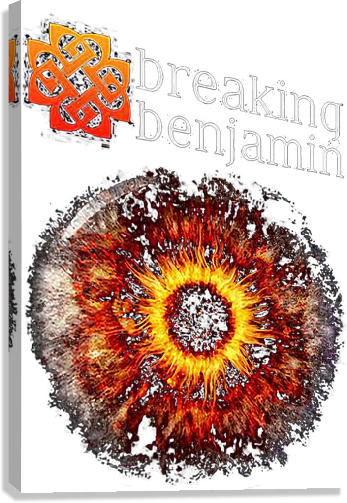 Breaking Benjamin 11 Canvas Print