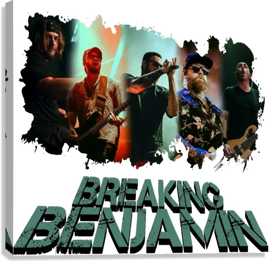 Breaking Benjamin 24 Canvas Print