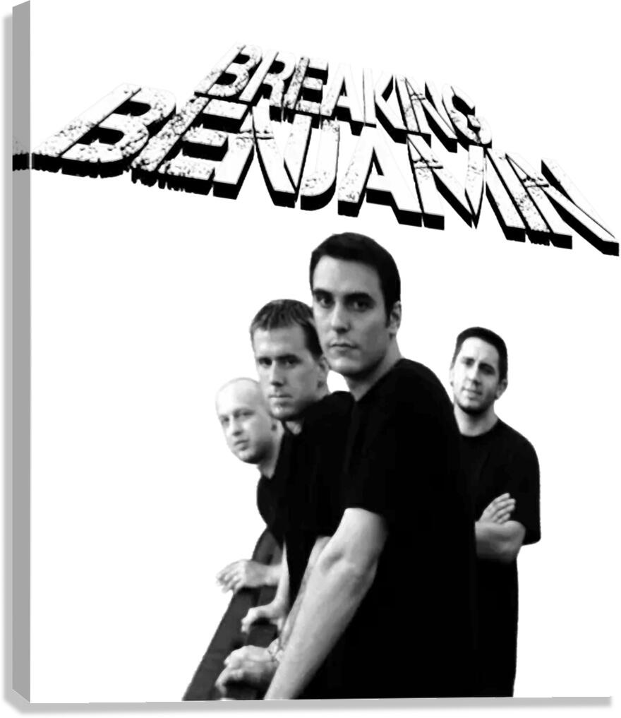 Breaking Benjamin 25 Canvas Print