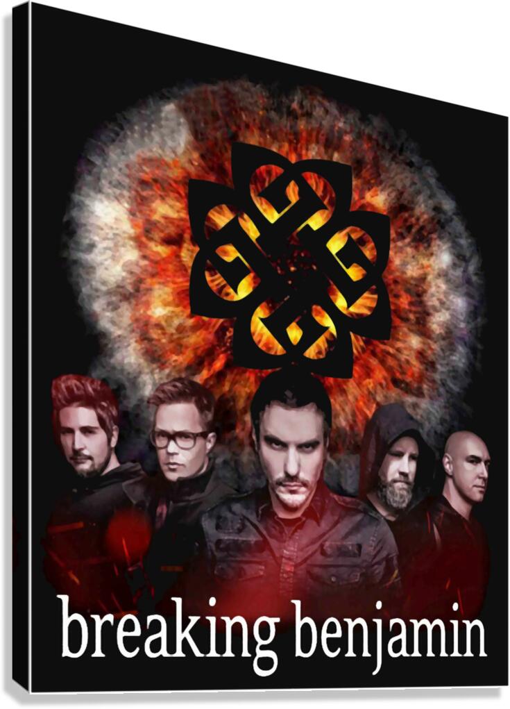 Breaking Benjamin 35 Canvas Print