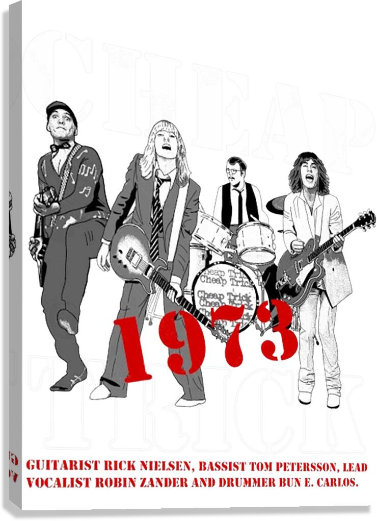 Cheap Trick 41 Canvas Print