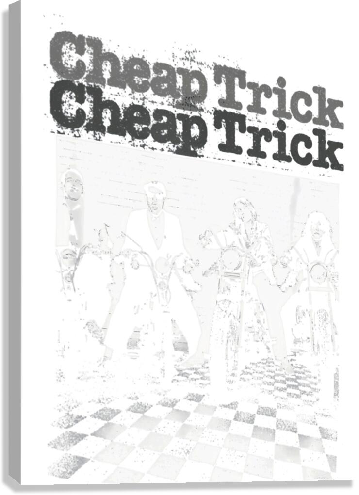 Cheap Trick 45 Canvas Print