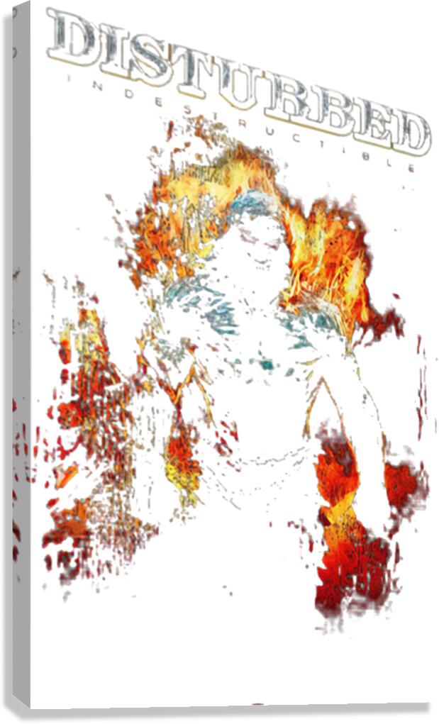 Disturbed 25 Canvas Print