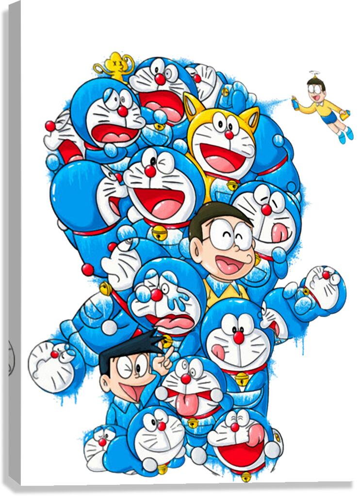 Doraemon 3 Canvas Print