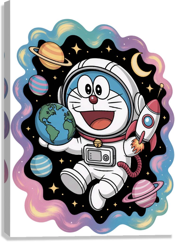 Doraemon 36 Canvas Print