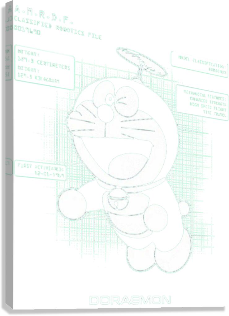 Doraemon 38 Canvas Print