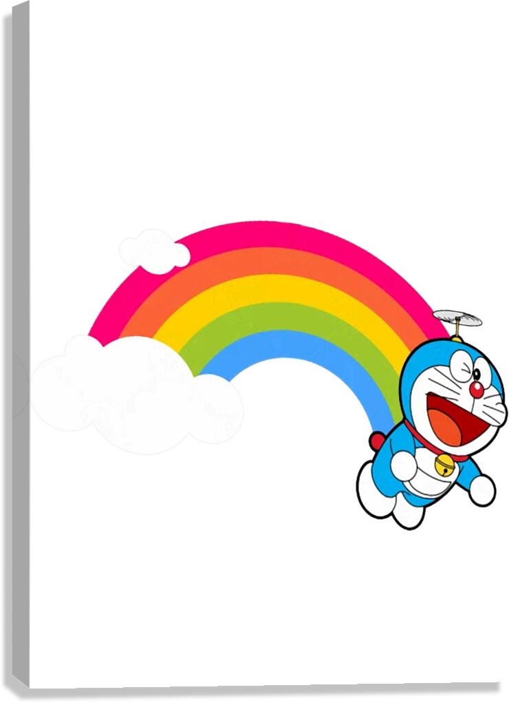 Doraemon 50 Canvas Print