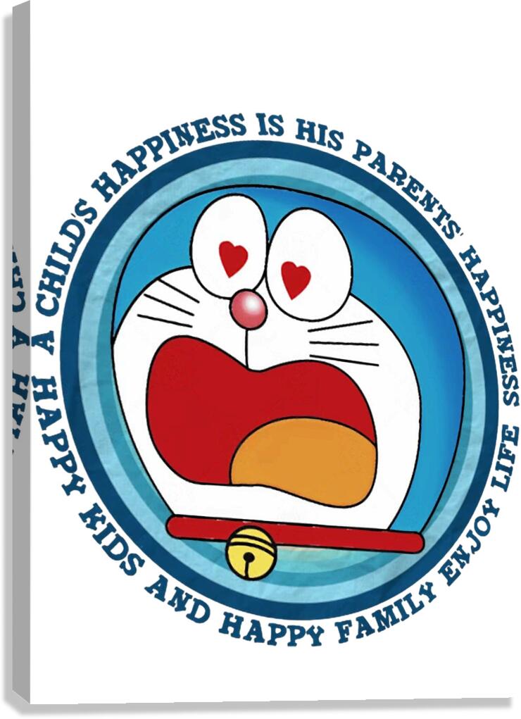 Doraemon 55 Canvas Print