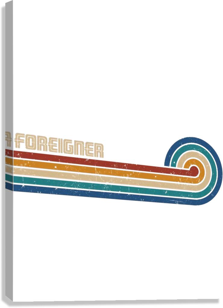 Foreigner 3 Canvas Print