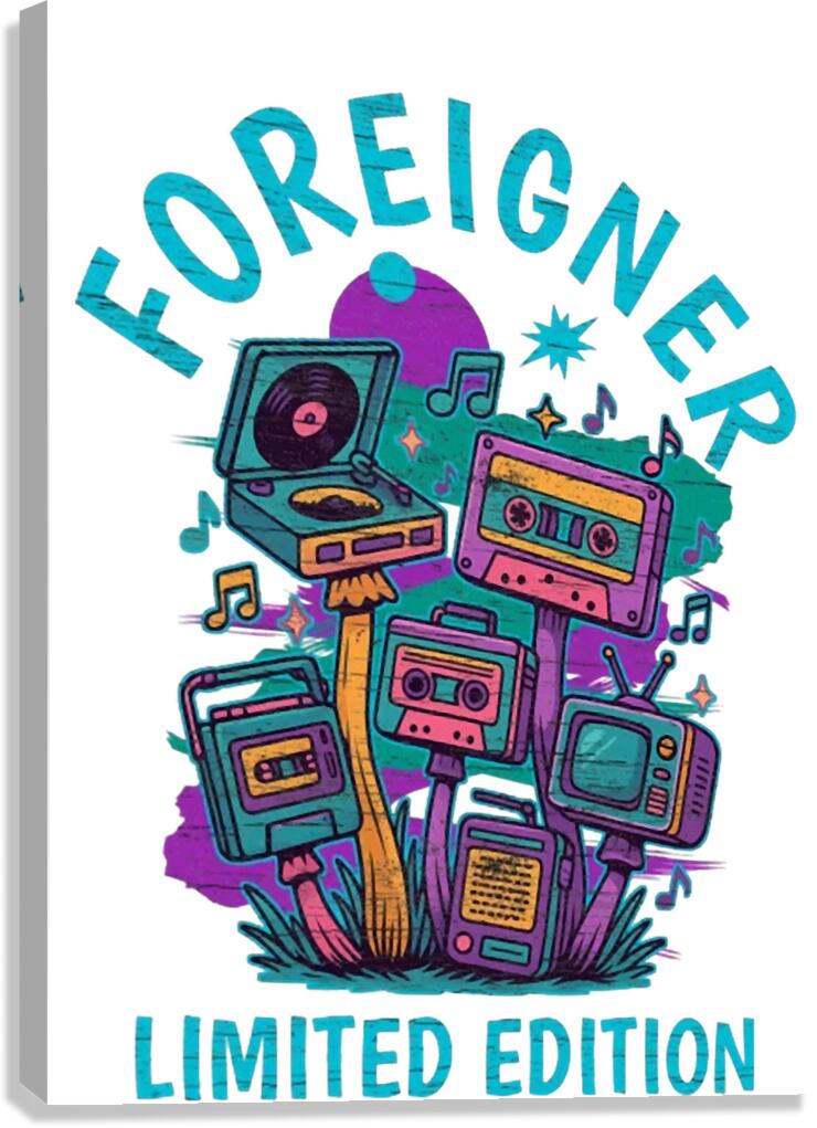 Foreigner 6 Canvas Print