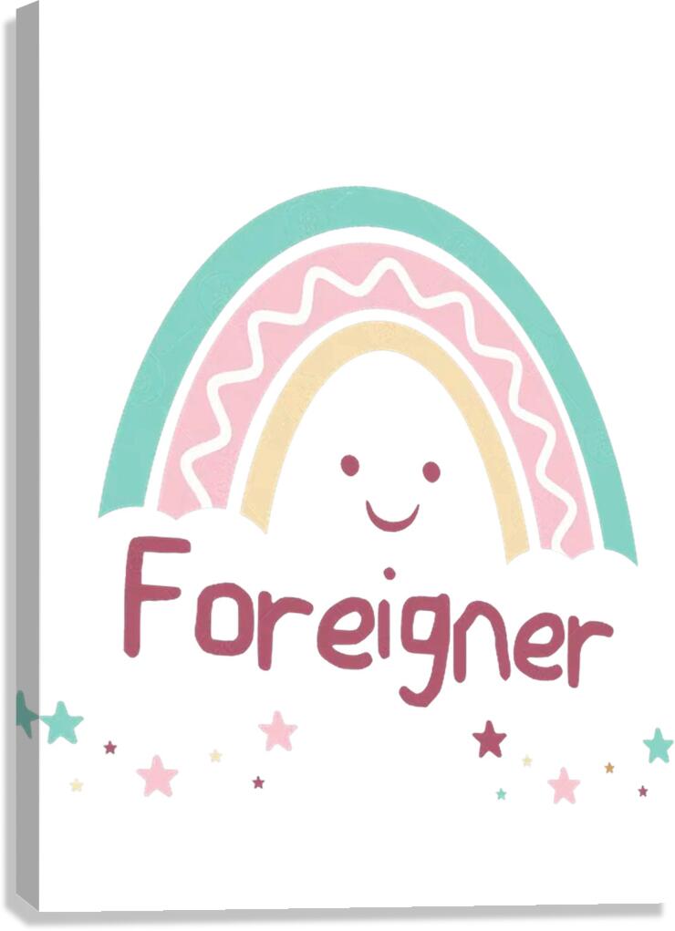 Foreigner 23 Canvas Print
