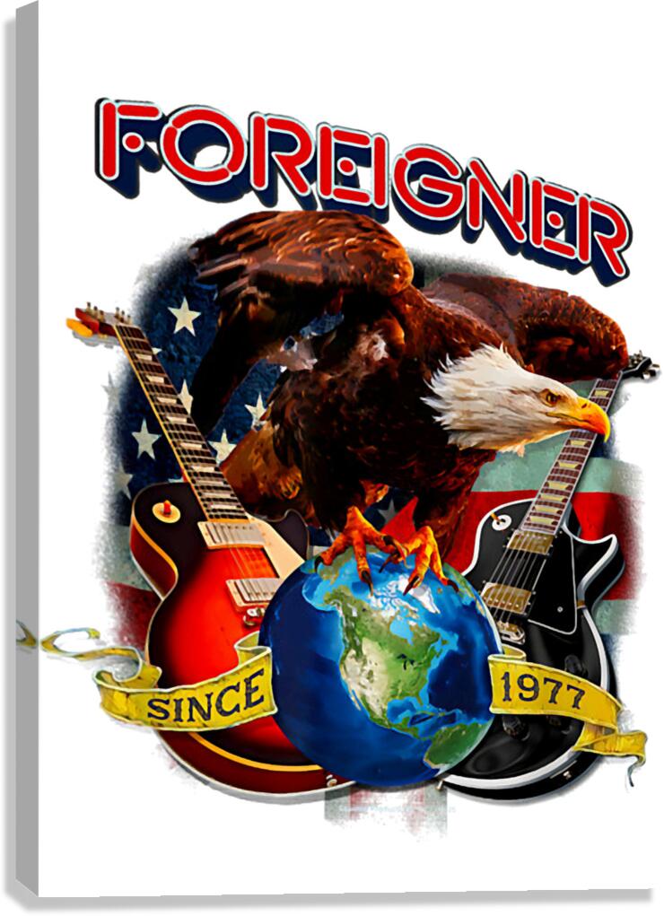 Foreigner 25 Canvas Print