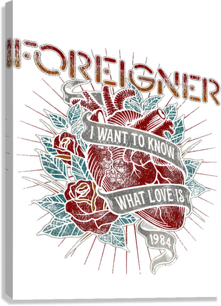 Foreigner 32 Canvas Print