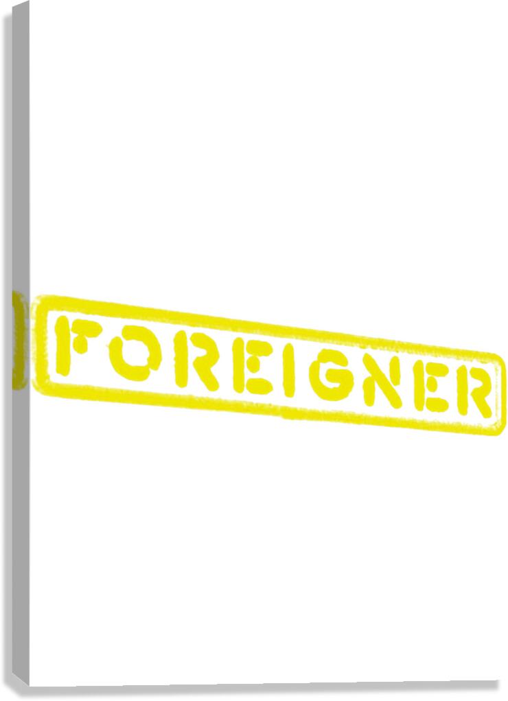 Foreigner 34 Canvas Print