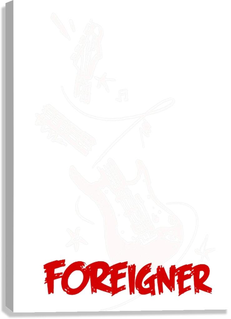 Foreigner 50 Canvas Print
