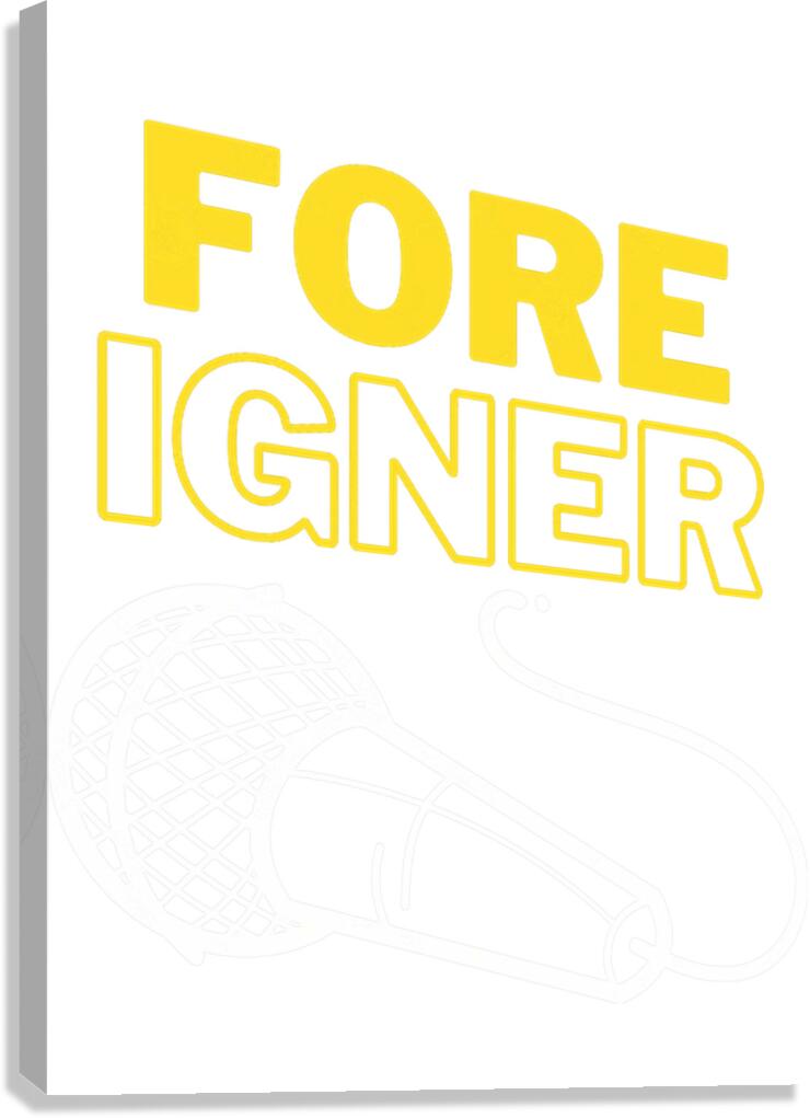Foreigner 54 Canvas Print