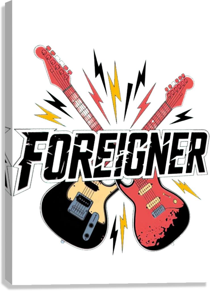 Foreigner 62 Canvas Print