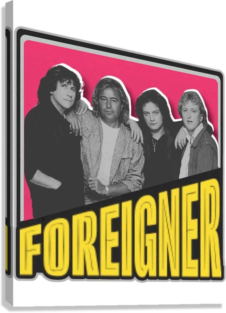 Foreigner 67 Canvas Print