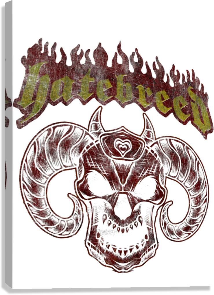 Hatebreed 3 Canvas Print