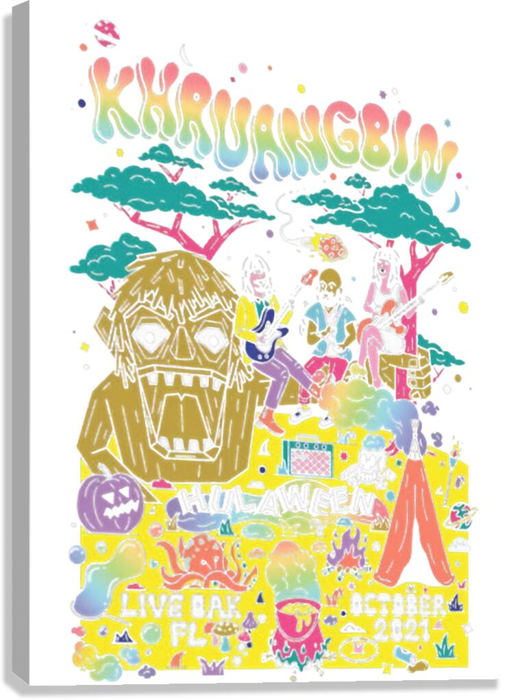 Khruangbin 3 Canvas Print