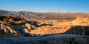 A Golden Spectacle: Zabriskie Point Sunrise